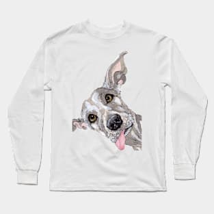 Cheeky dog Long Sleeve T-Shirt